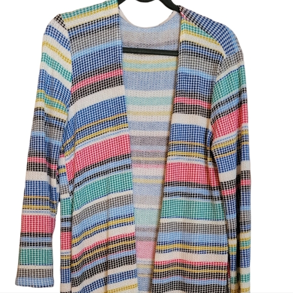 boutique Sweaters - LIGHTWEIGHT Striped Duster